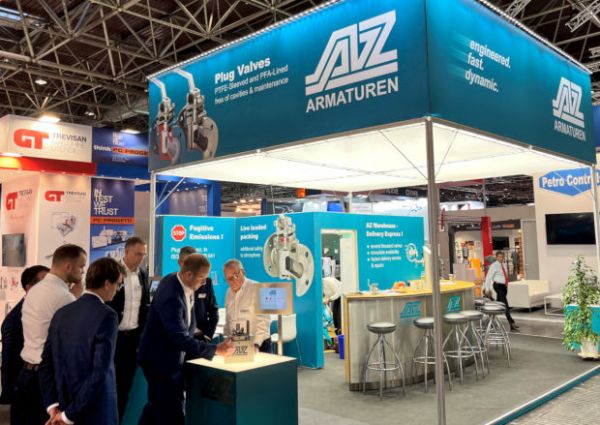 Expo: ValveWorld 2022 in Düsseldorf - AZ Armaturen